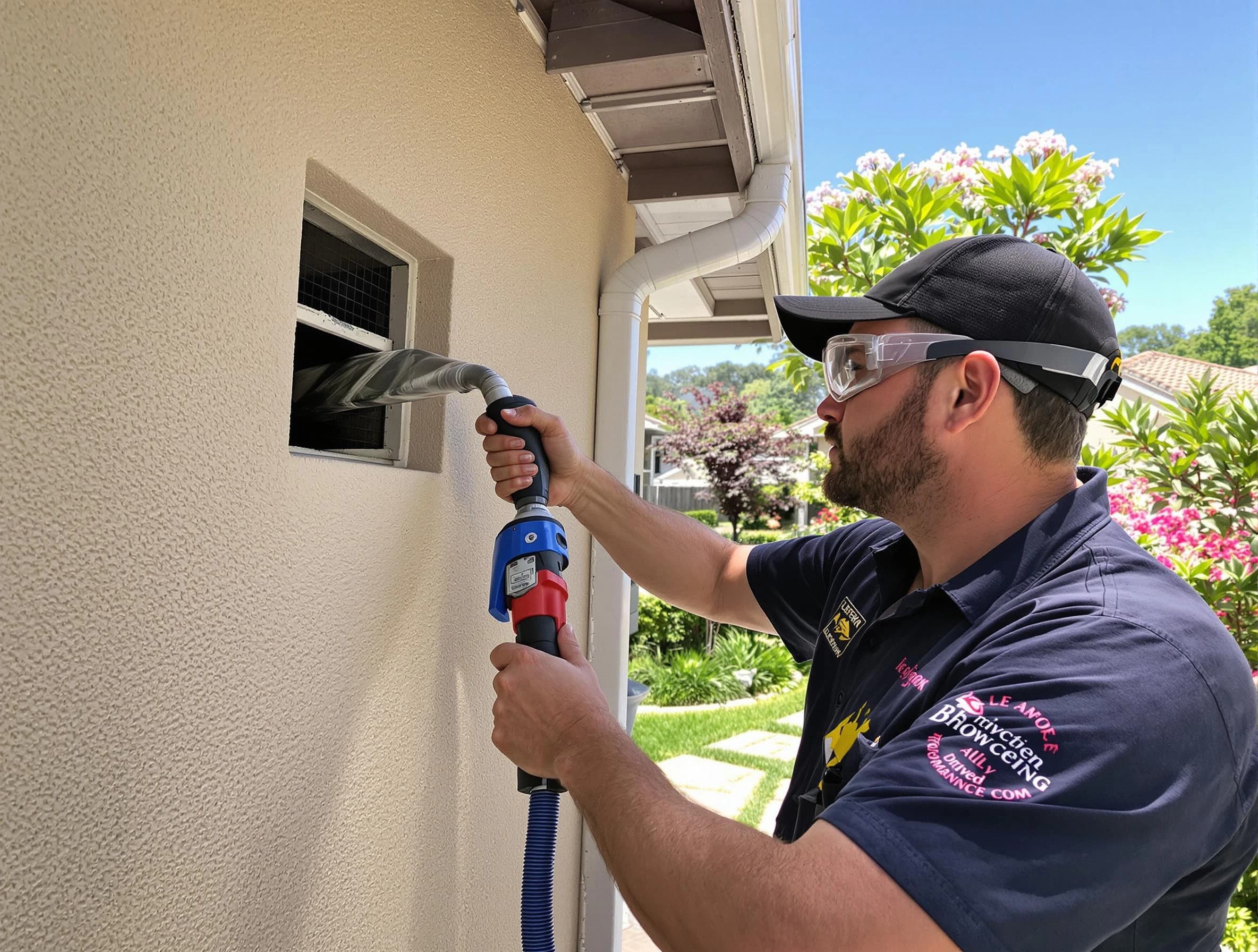 Professional dryer vent cleaning by Orange Dryer Vent Cleaning in Orange