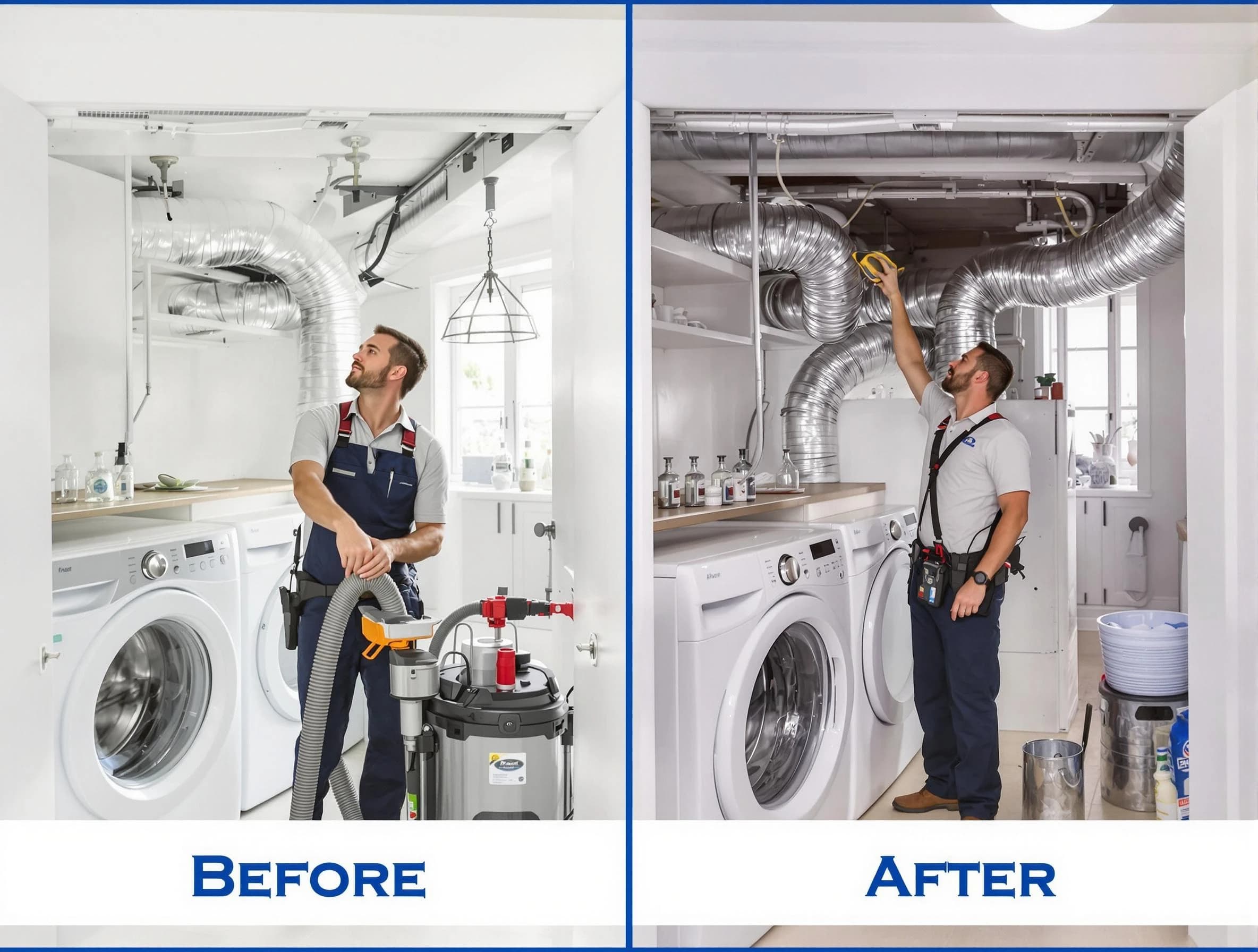 Expert gas dryer vent cleaning by Orange Dryer Vent Cleaning in Orange
