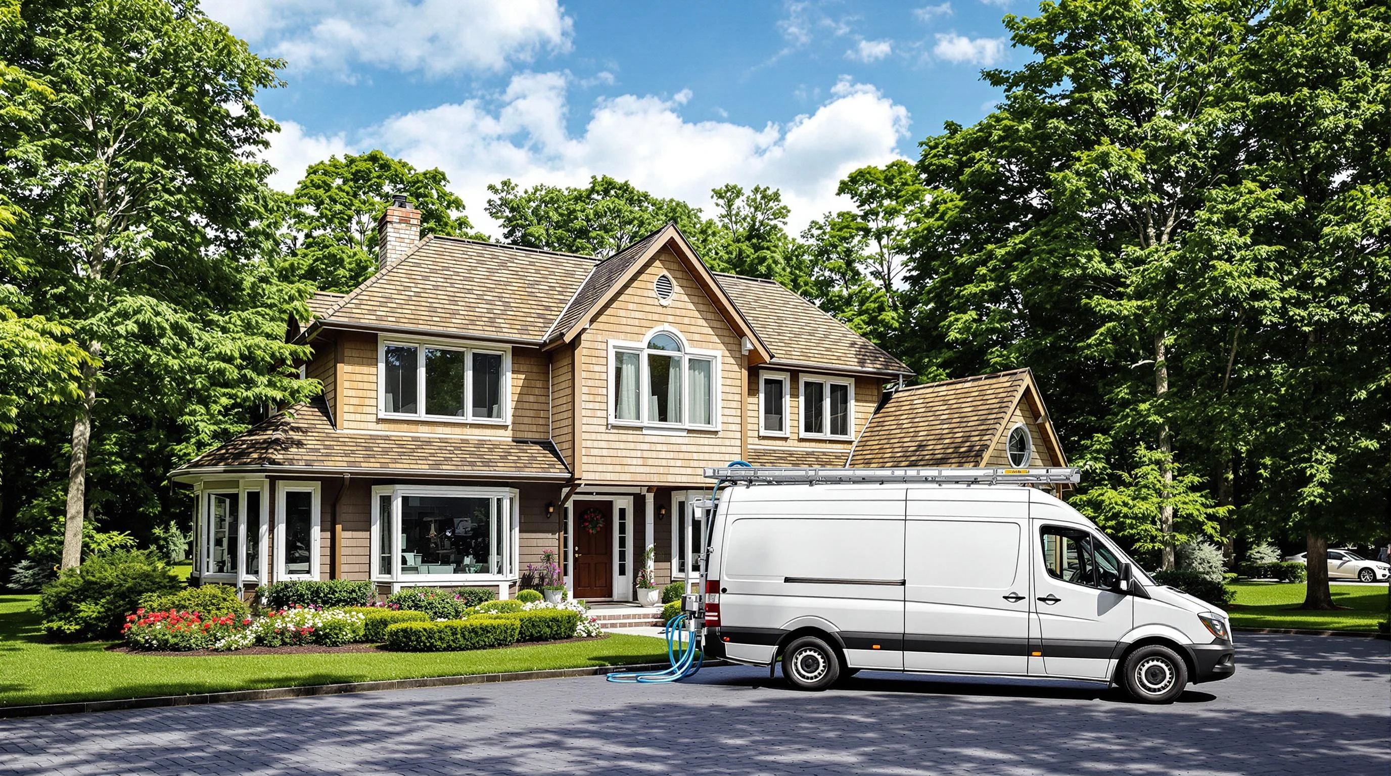 Orange Dryer Vent Cleaning dryer vent cleaning crew working in Placentia, CA