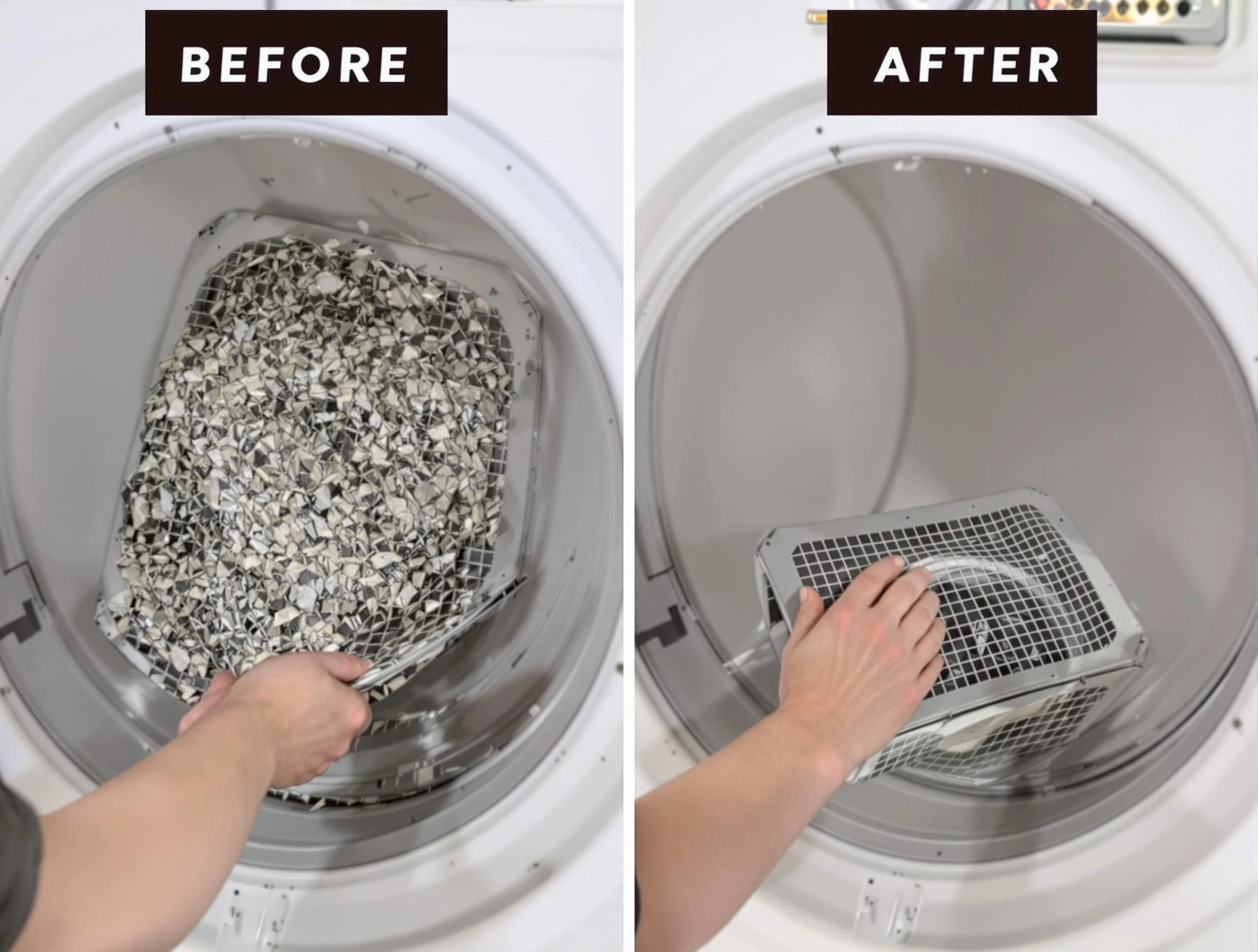 Professional lint trap cleaning by Orange Dryer Vent Cleaning in Orange